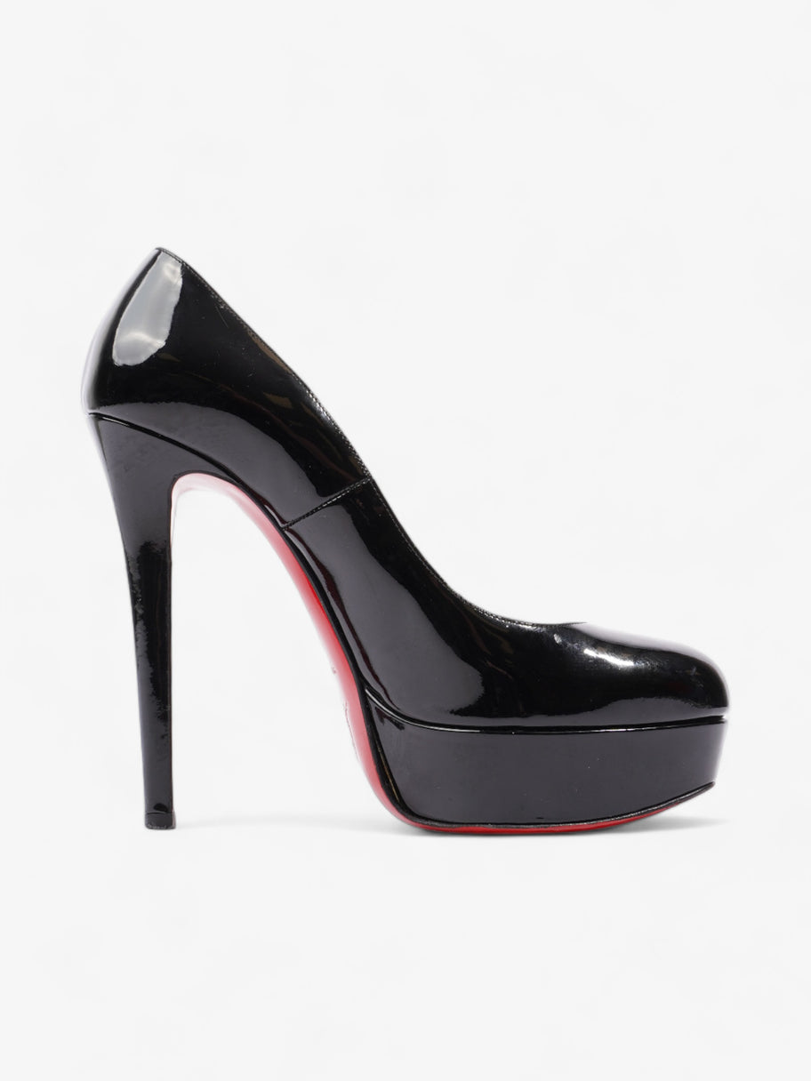 Christian Louboutin Bianca 140mm Black Patent Leather EU 38 UK 5 Image 4