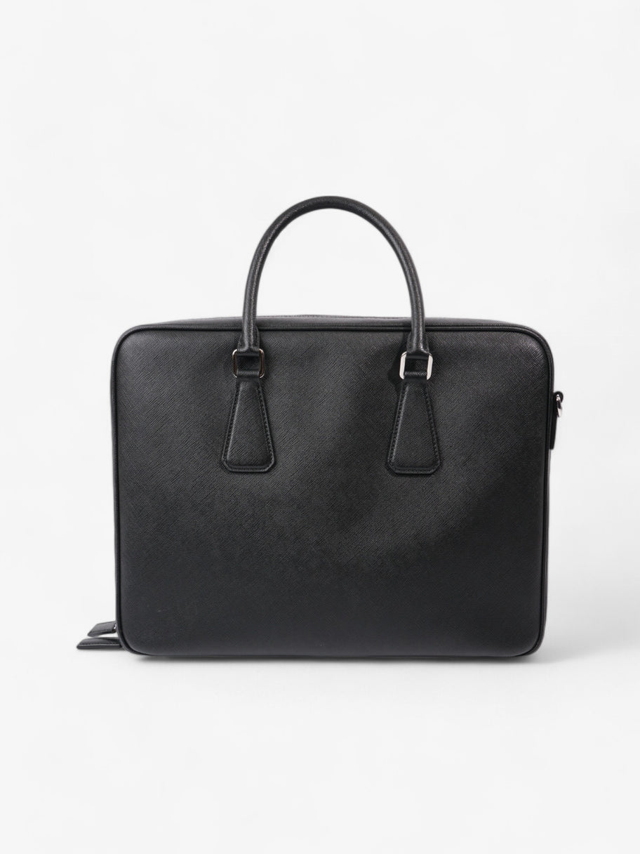 Prada Briefcase Black Saffiano Leather Image 4