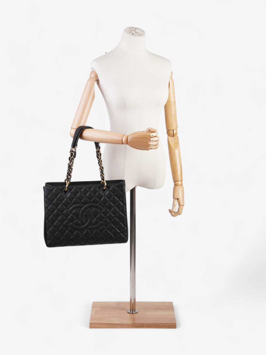 Chanel Grand shopper Black Caviar Leather Image 2