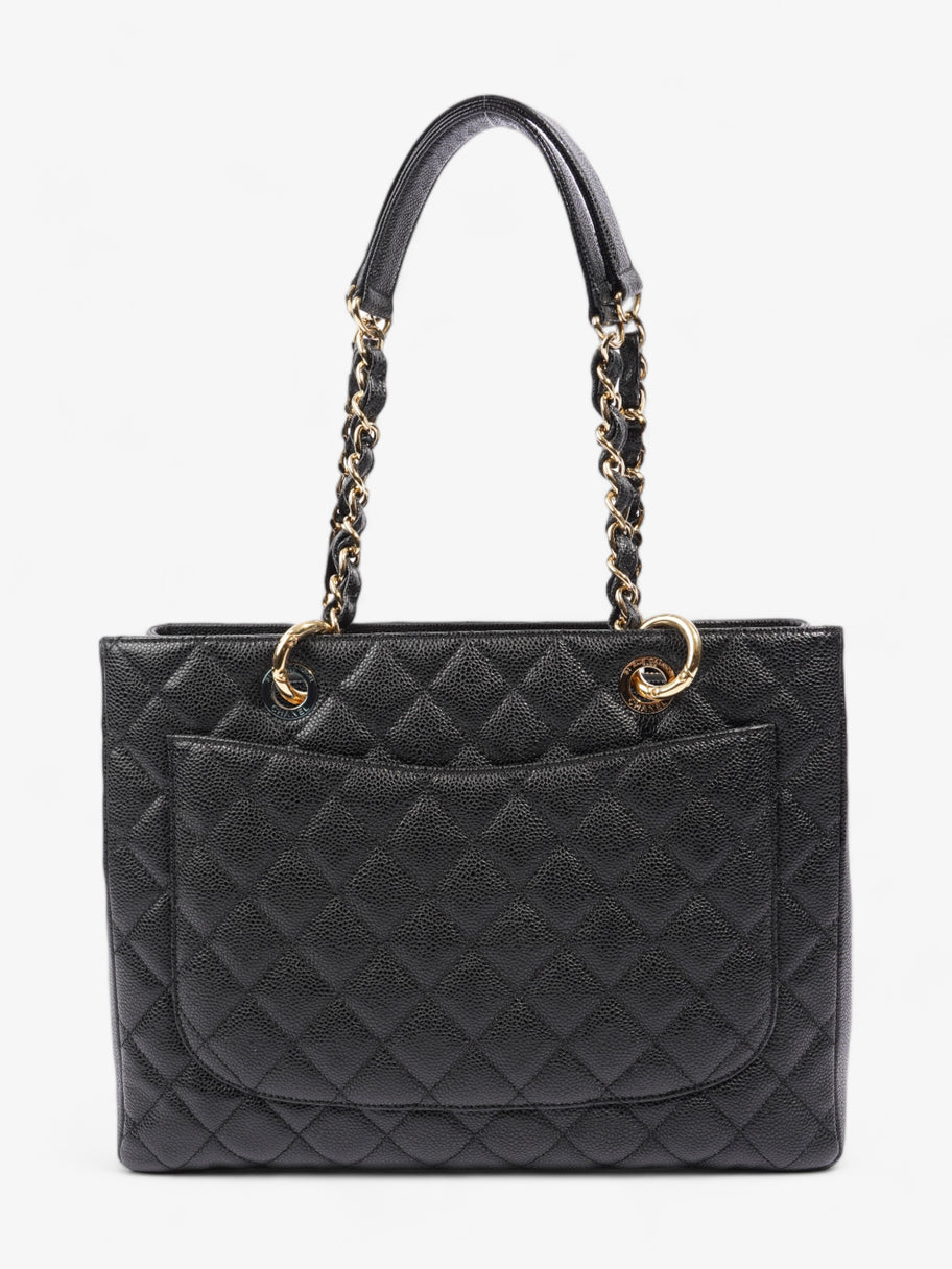 Chanel Grand shopper Black Caviar Leather Image 4