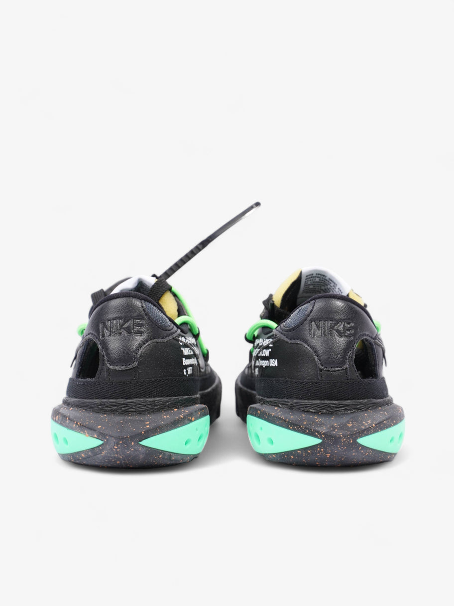 Nike x Off White Blazer Low '77 Black / Electric Green Leather EU 38.5 UK 5.5 Image 6