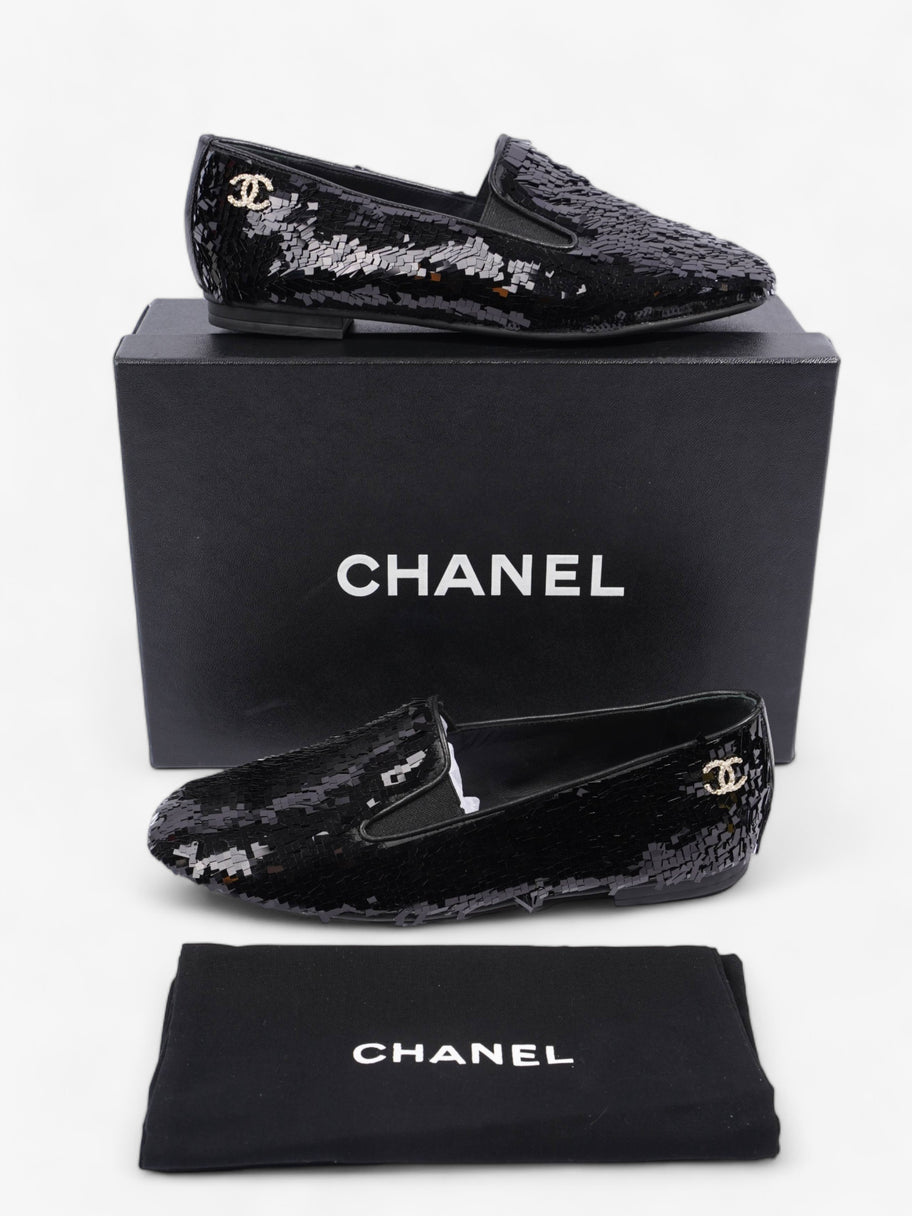 Loafer Black Sequin EU 36.5 UK 3.5 Image 9