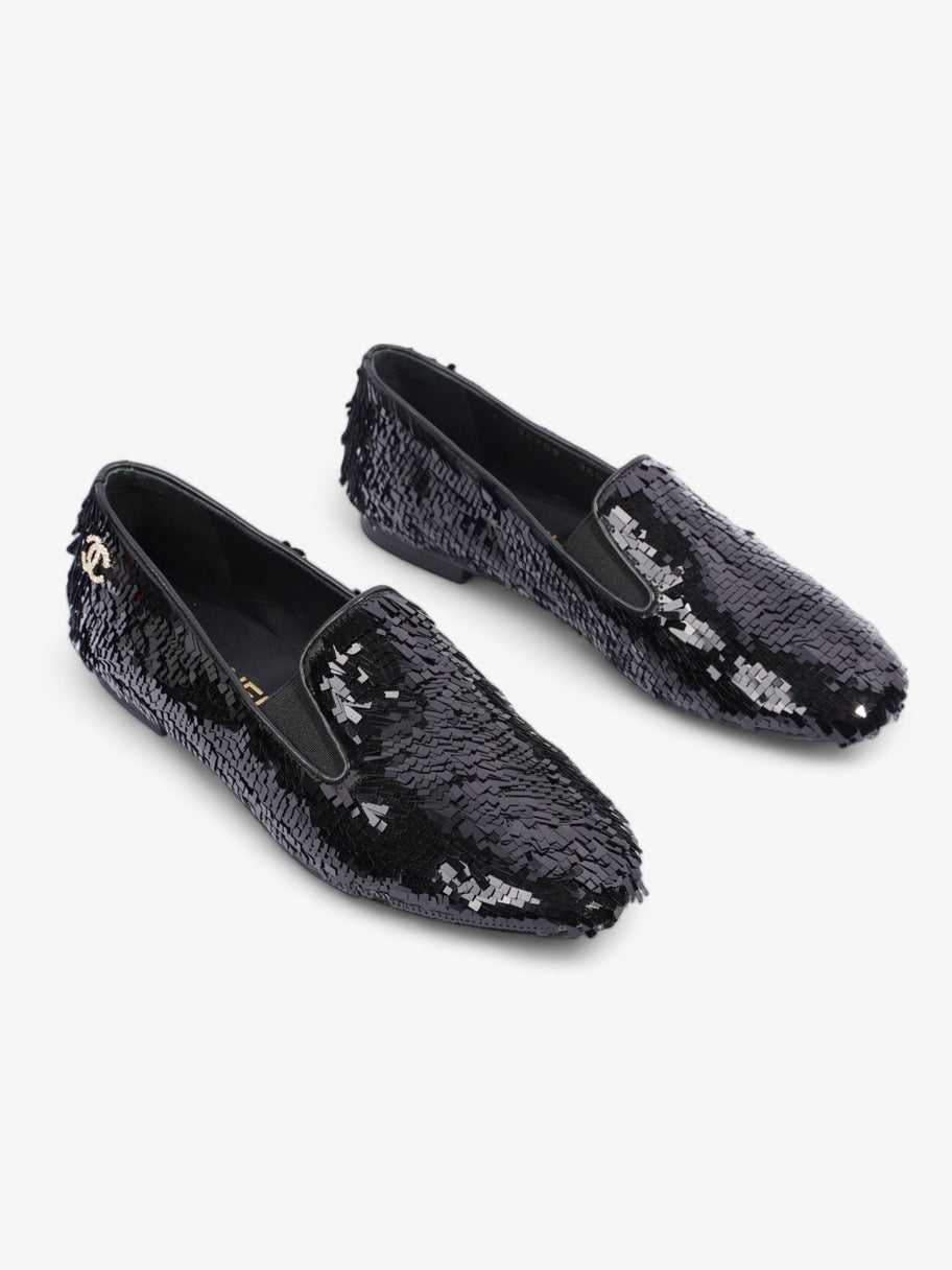 Loafer Black Sequin EU 36.5 UK 3.5 Image 2