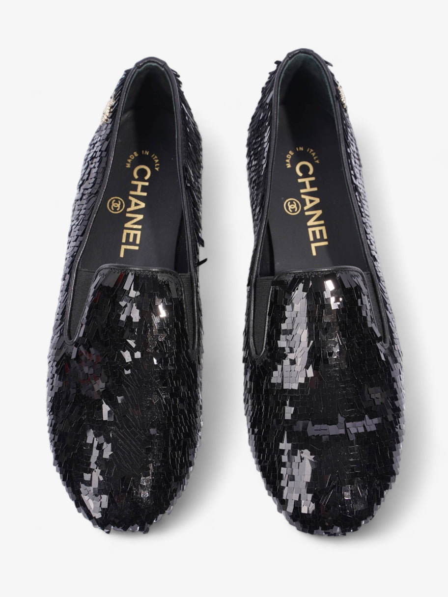 Loafer Black Sequin EU 36.5 UK 3.5 Image 8