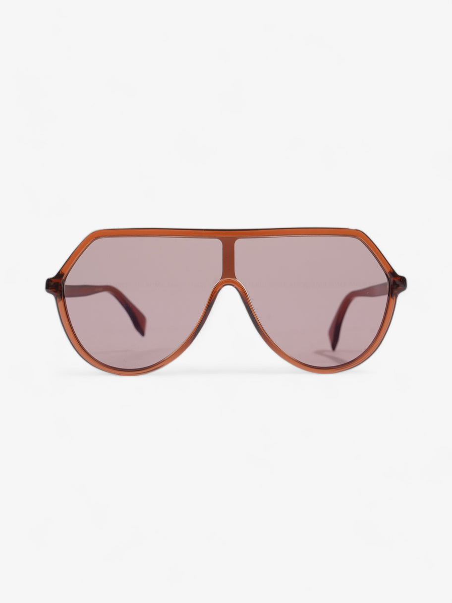 Fendi Fendi Roma Amor Sunglasses Brown Acetate 140mm Image 1