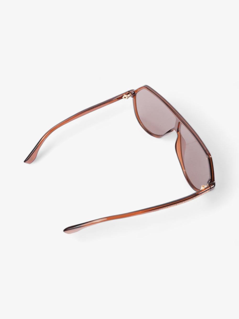 Fendi Fendi Roma Amor Sunglasses Brown Acetate 140mm Image 7