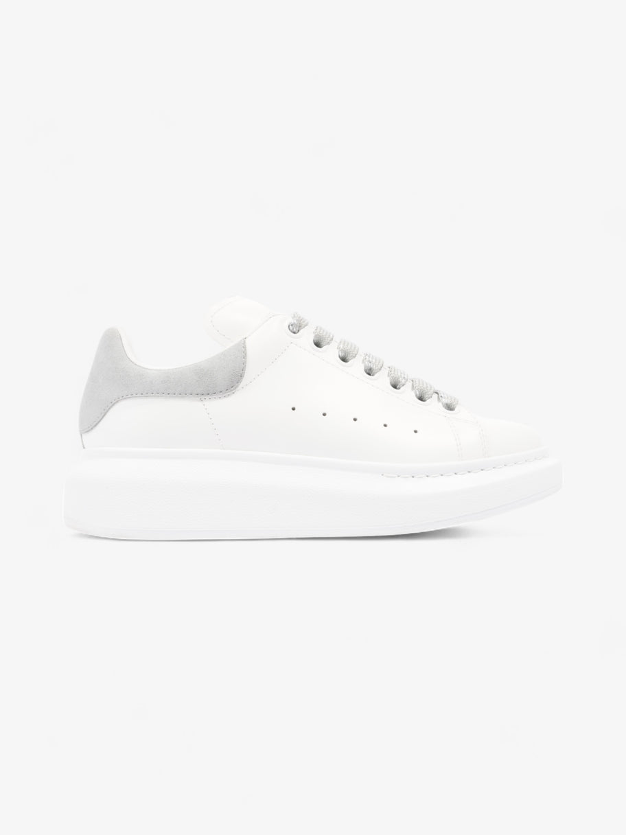 Alexander McQueen Oversized Sneaker White / Grey Tab Leather EU 36.5 UK 3.5 Image 1