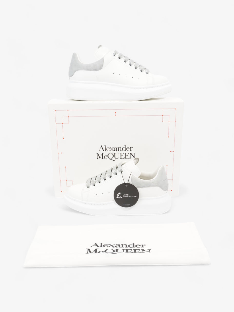 Alexander McQueen Oversized Sneaker White / Grey Tab Leather EU 36.5 UK 3.5 Image 10