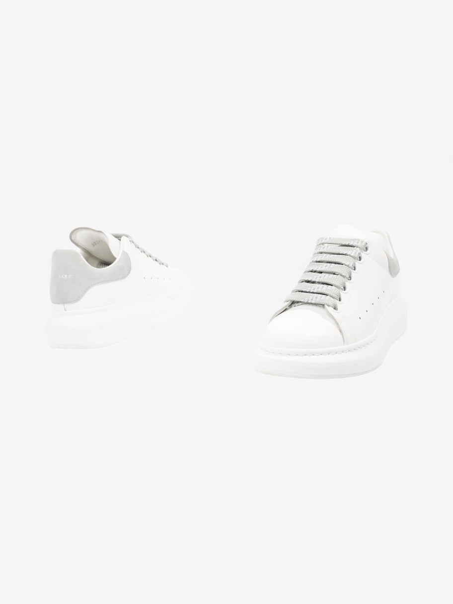 Alexander McQueen Oversized Sneaker White / Grey Tab Leather EU 36.5 UK 3.5 Image 9