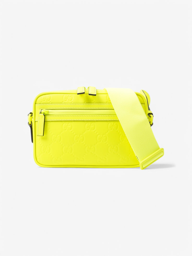  Gucci GG Rubber-effect Yellow Rubber