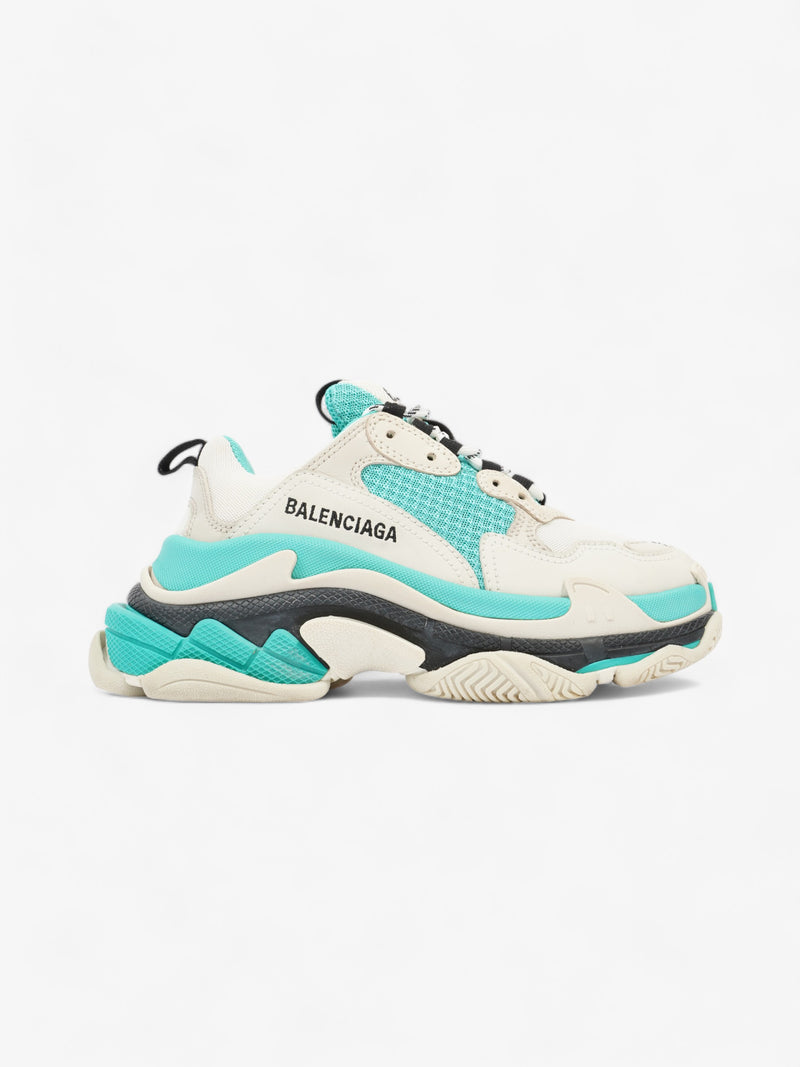  Triple S White / Turquoise / Black Mesh EU 36 UK 3