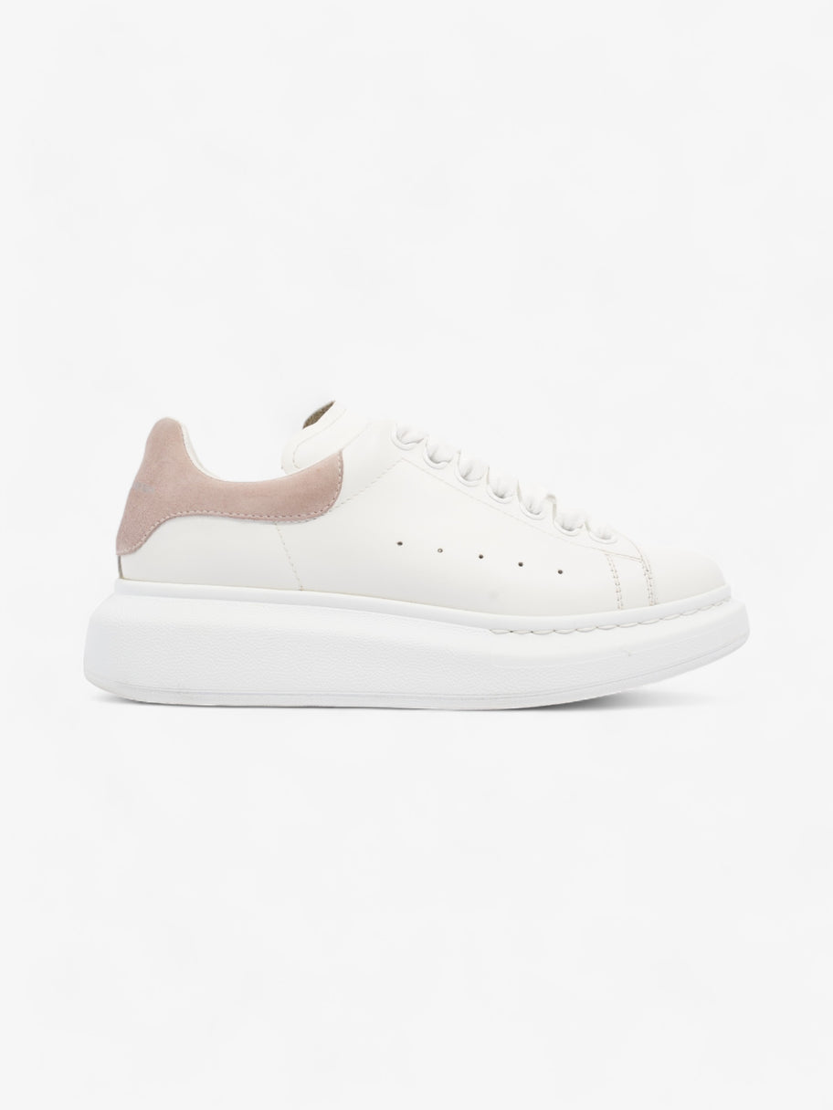 Alexander McQueen Oversized Sneakers White / Pink Tab Leather EU 37 UK 4 Image 1