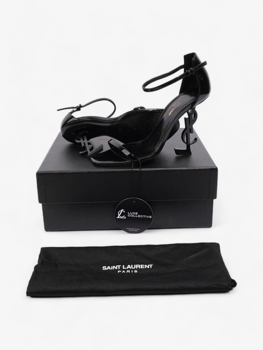 Saint Laurent Opyum Heels 110 Black Patent Leather EU 37 UK 4 Image 10