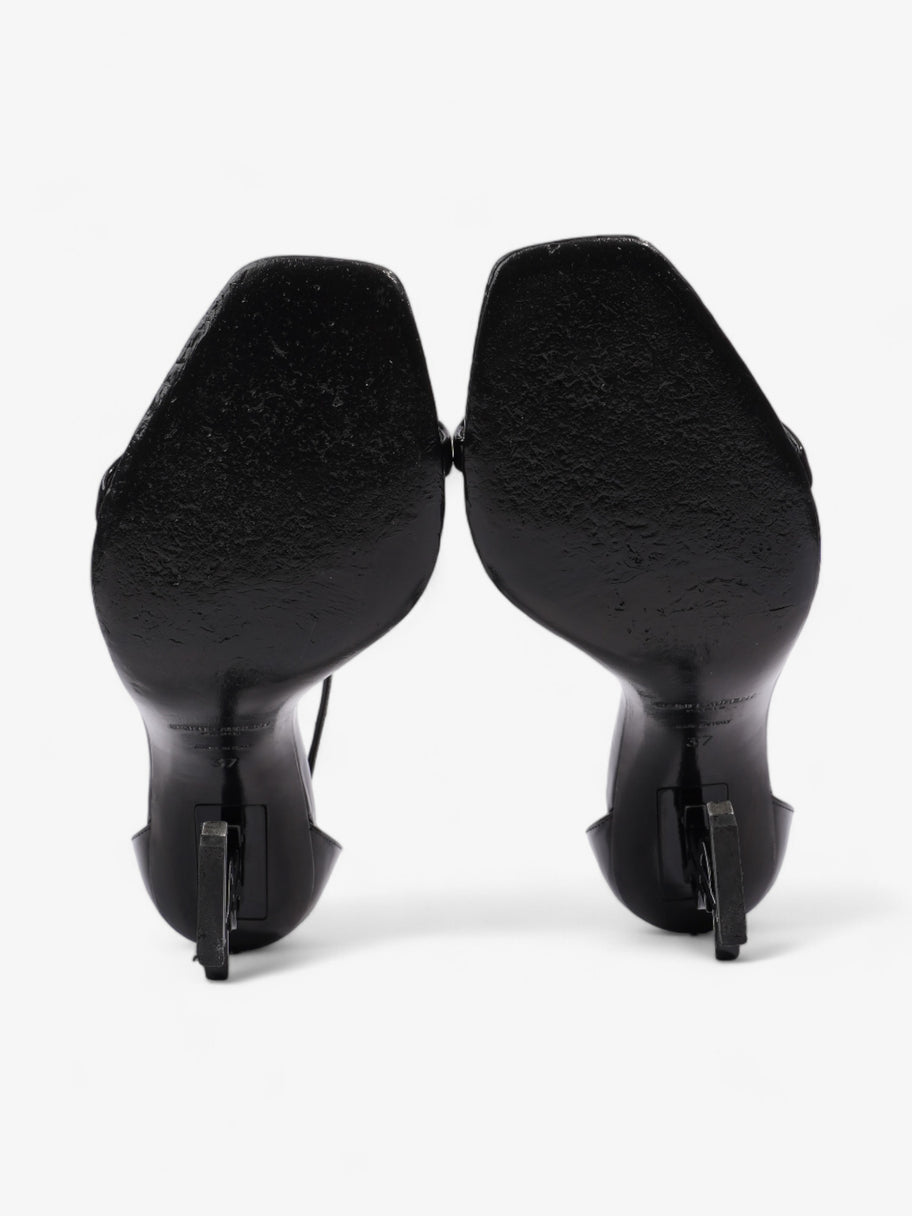 Saint Laurent Opyum Heels 110 Black Patent Leather EU 37 UK 4 Image 7