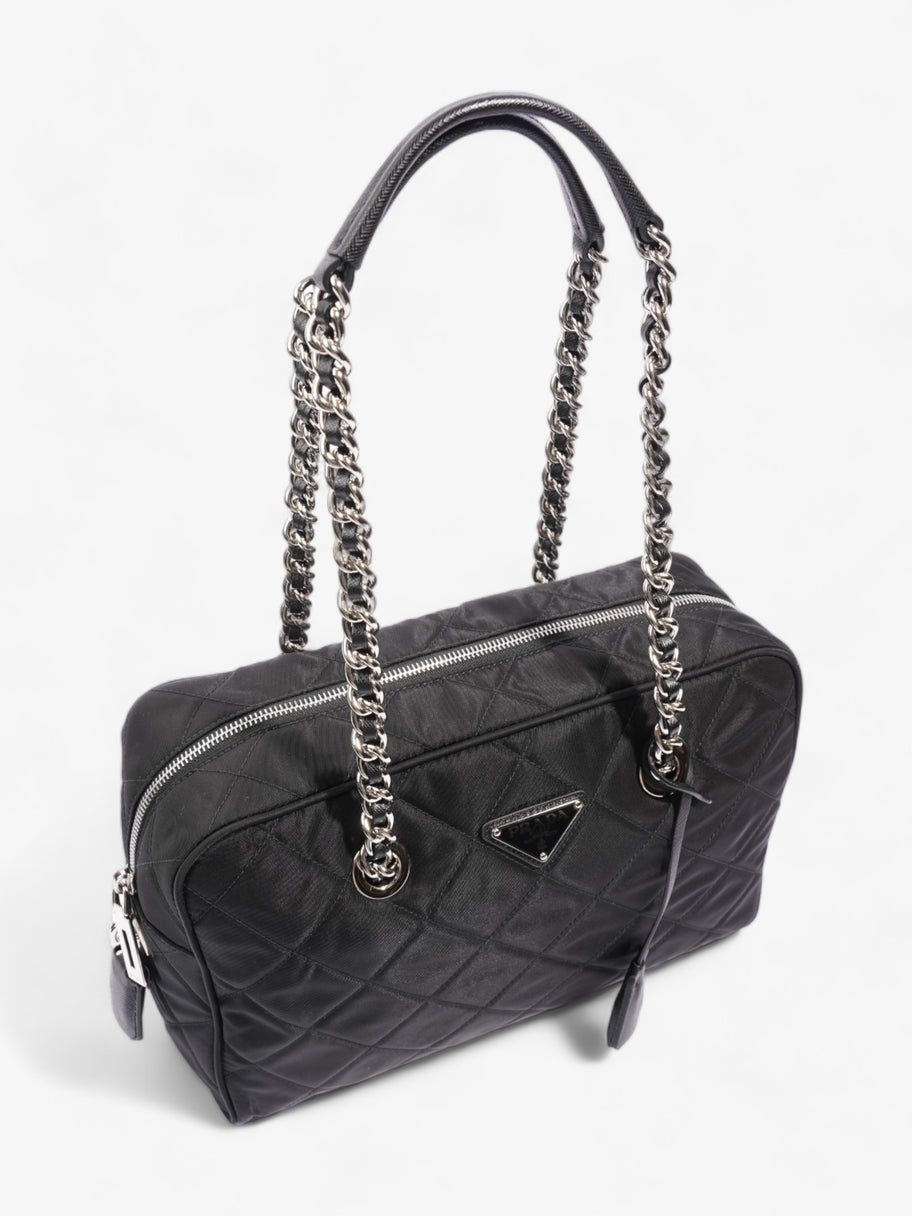 Prada Quilted Tessuto Impuntu Black Nylon Image 7