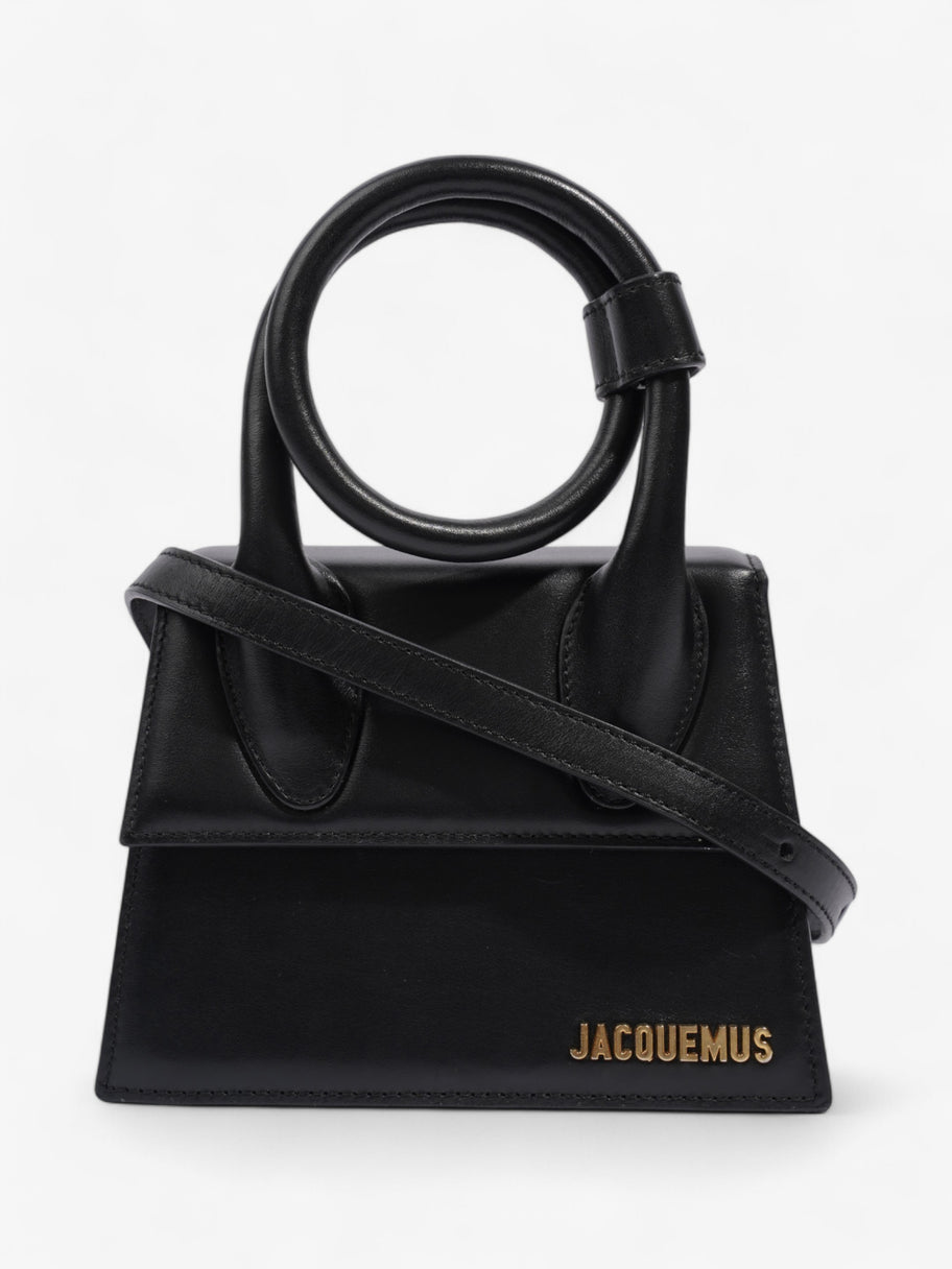 Jacquemus Le Chiquito Noeud Black Leather Image 1