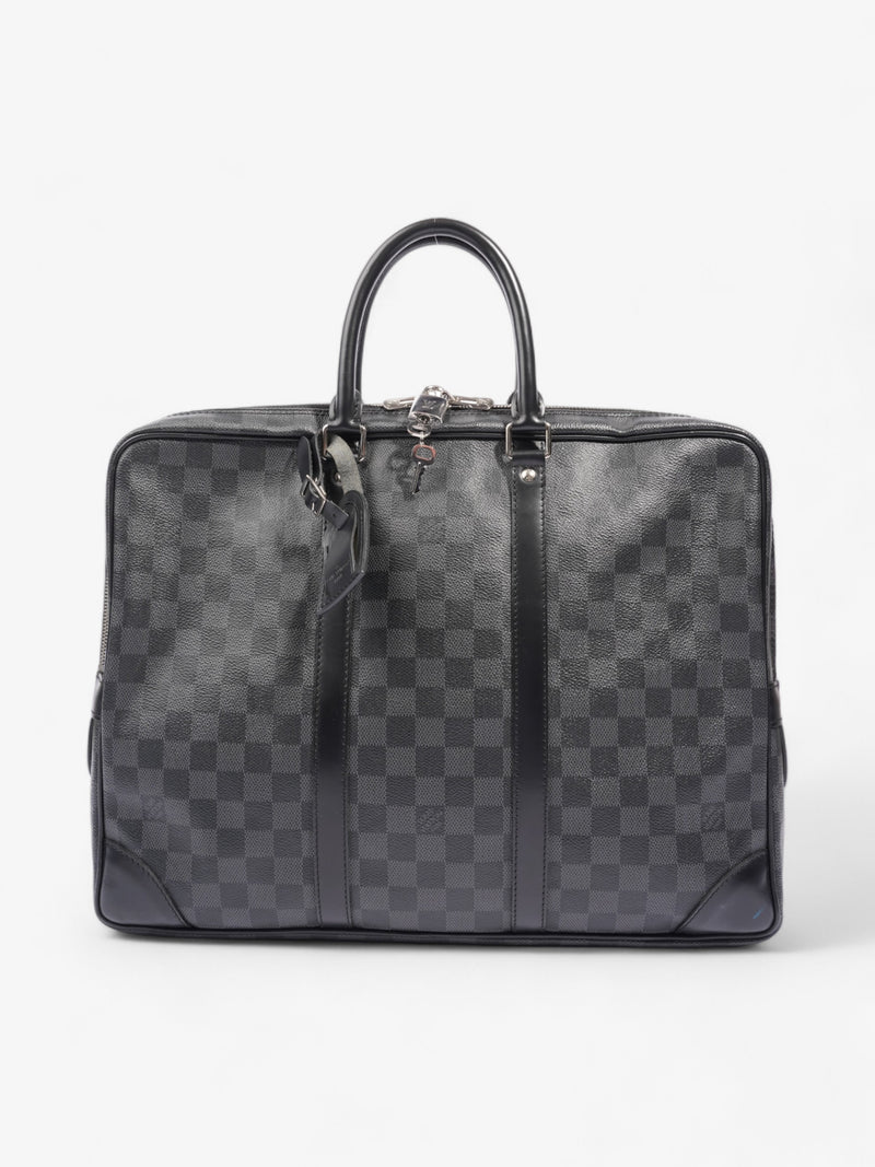  Louis Vuitton Briefcase Damier Graphite Coated Canvas