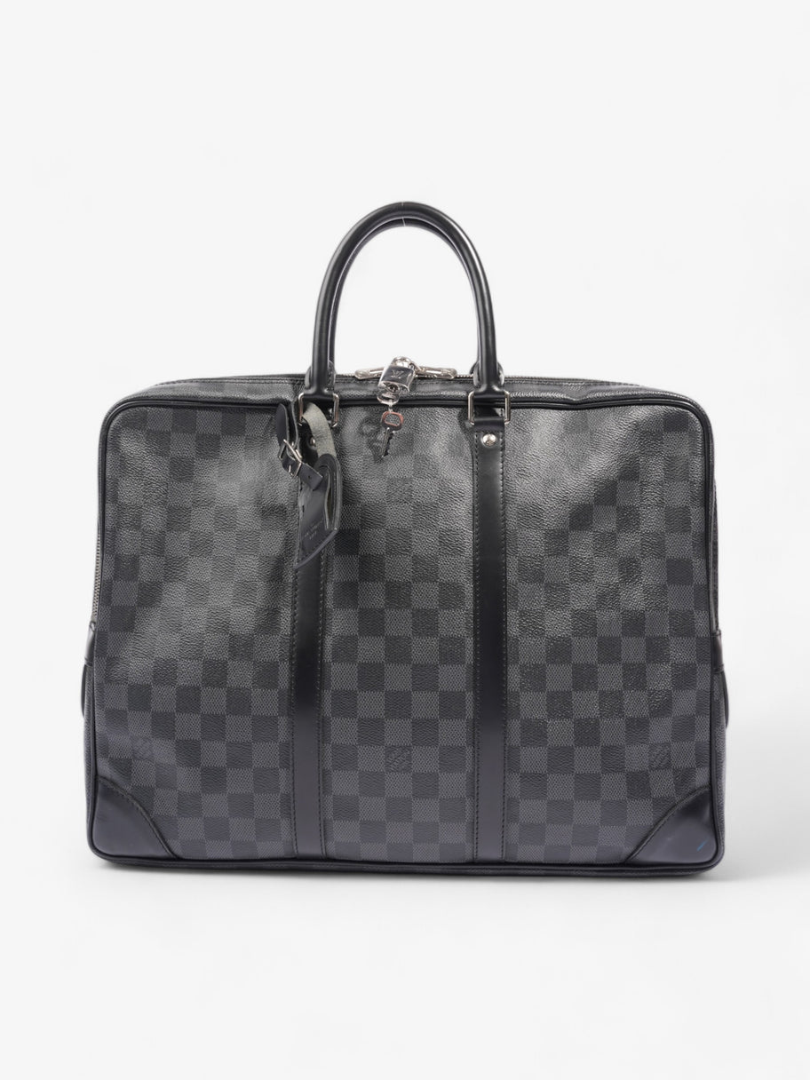 Louis Vuitton Briefcase Damier Graphite Coated Canvas Image 1