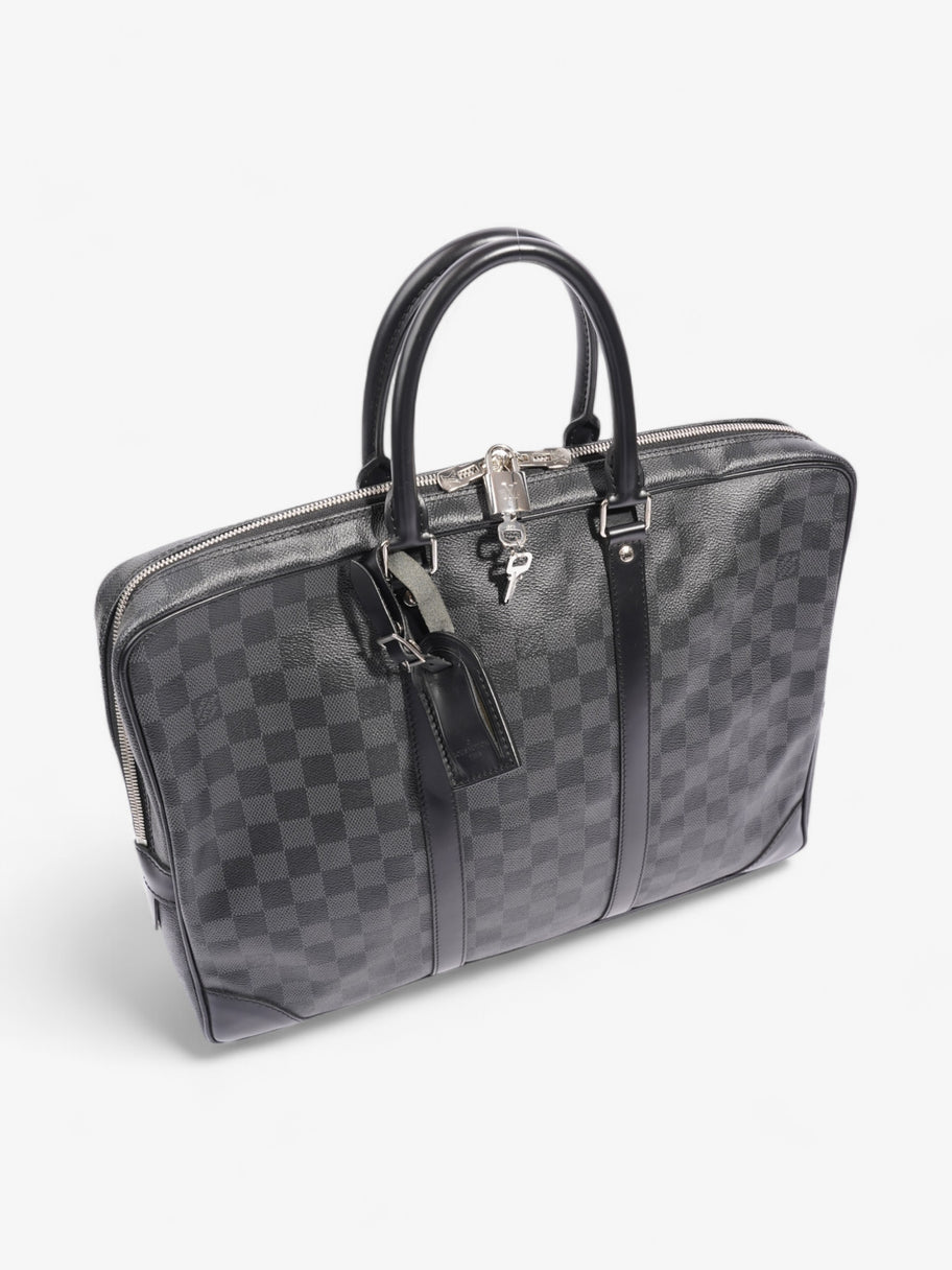 Louis Vuitton Briefcase Damier Graphite Coated Canvas Image 7