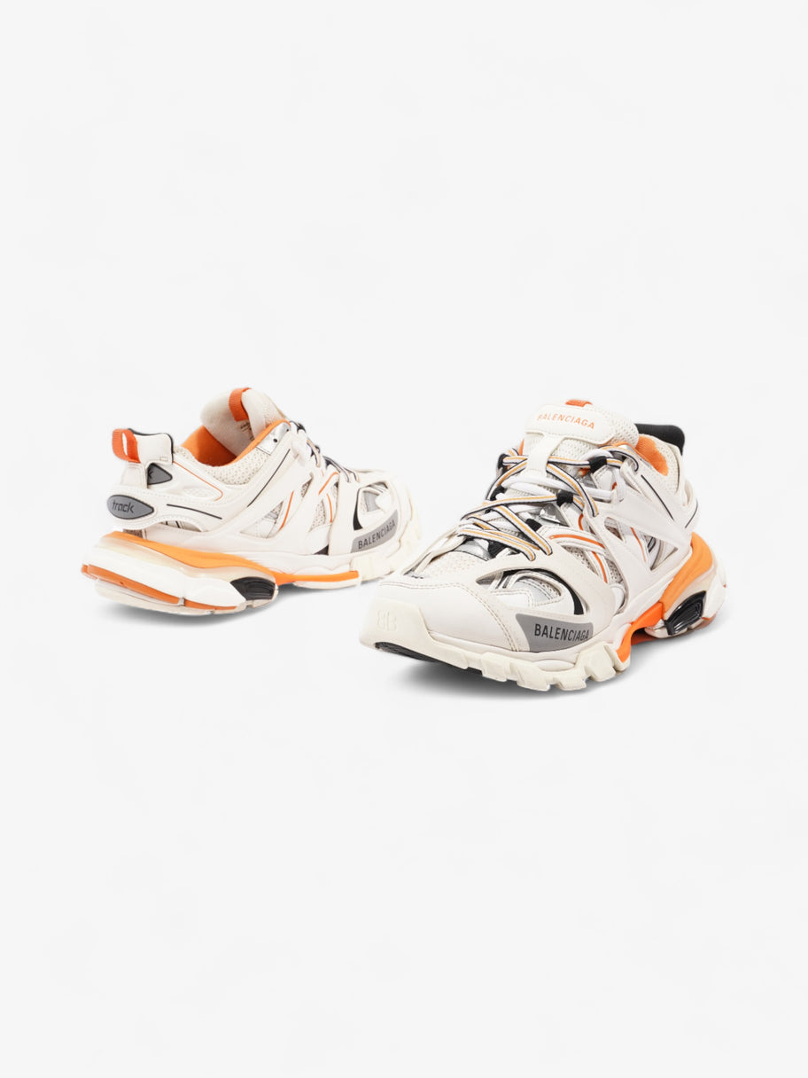 Balenciaga Track  White / Grey / Orange Mesh EU 39 UK 6 Image 9