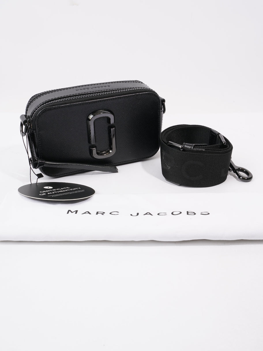 Marc Jacobs The Snapshot Bag Black Leather Image 10