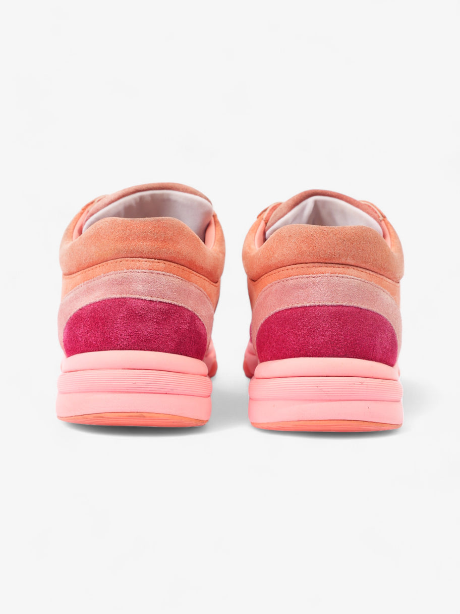 Chanel CC Runners  Pink / Salmon Suede EU 38 UK 5 Image 6