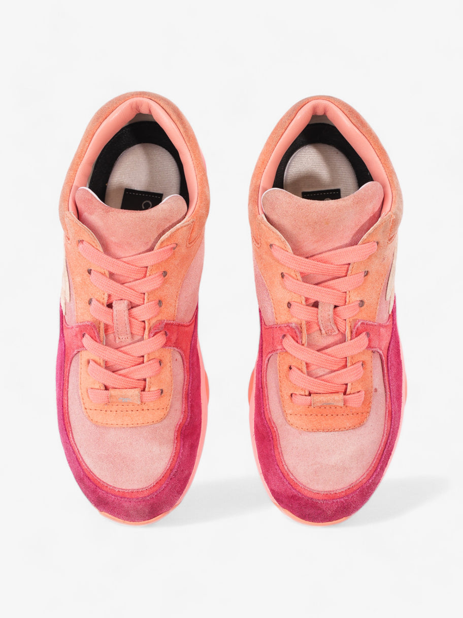 Chanel CC Runners  Pink / Salmon Suede EU 38 UK 5 Image 8