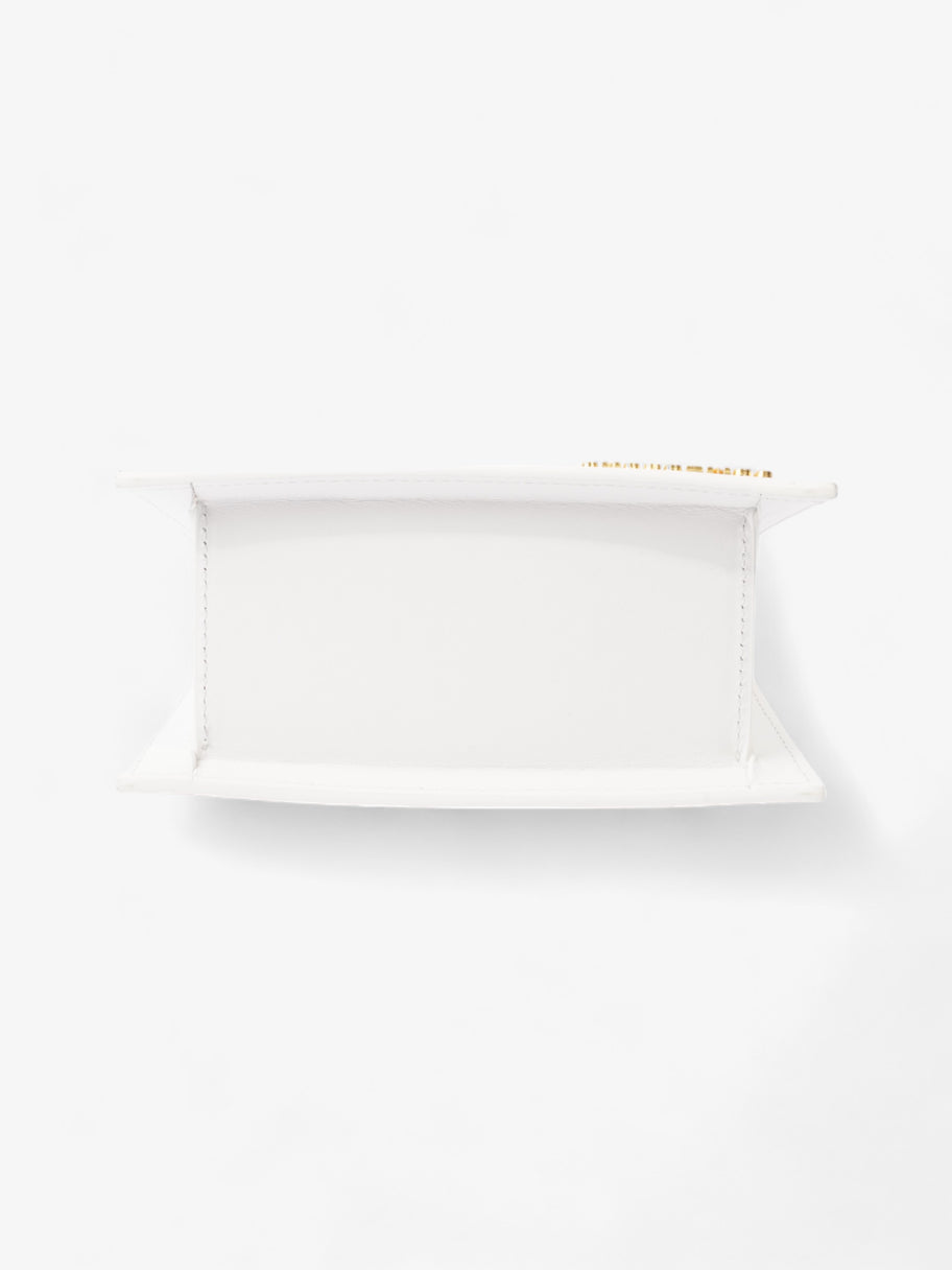 Le Chiquito Moyen White Leather Image 6