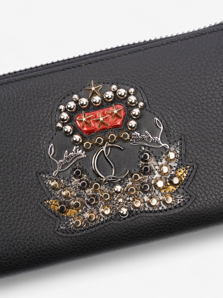 Christian Louboutin Panettone Wallet  Black Leather Image 3