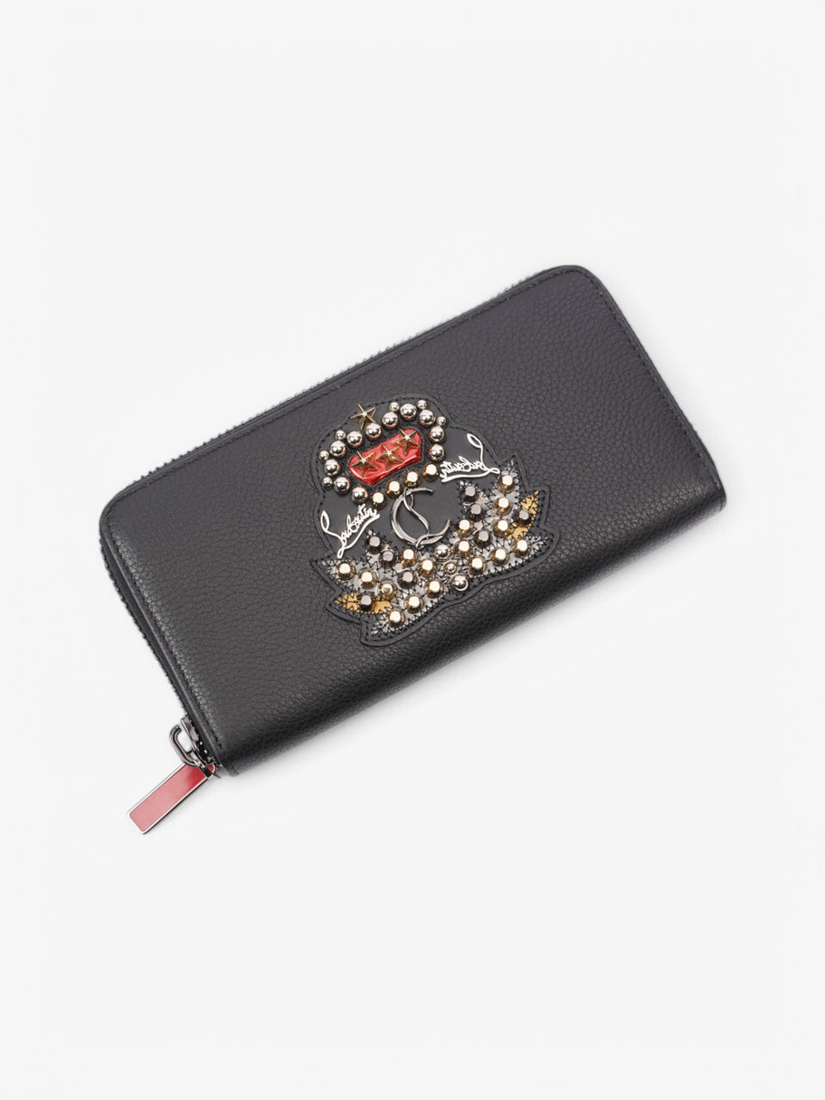 Christian Louboutin Panettone Wallet  Black Leather Image 5