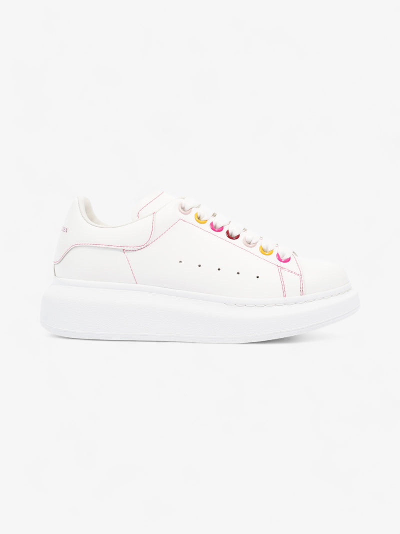  Alexander McQueen Oversized Sneakers White / Pink Leather EU 36 UK 3