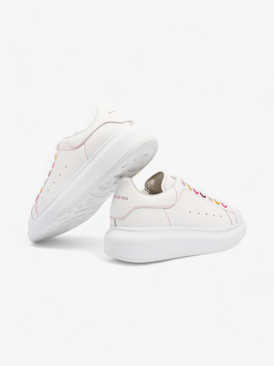 Alexander McQueen Oversized Sneakers White / Pink Leather EU 36 UK 3 Image 9