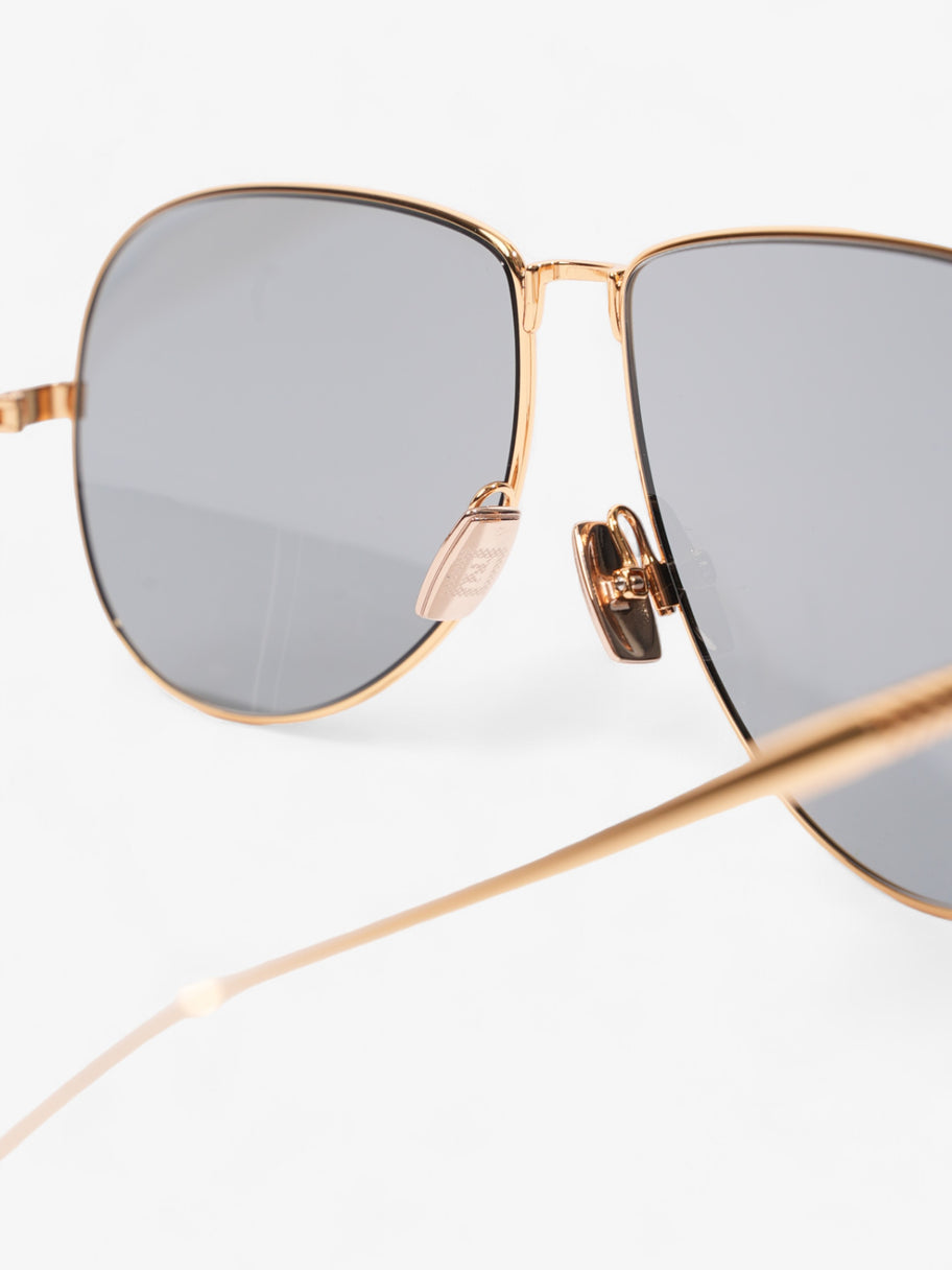 Fendi FF Travel Aviator Gold Acetate 145mm Image 8