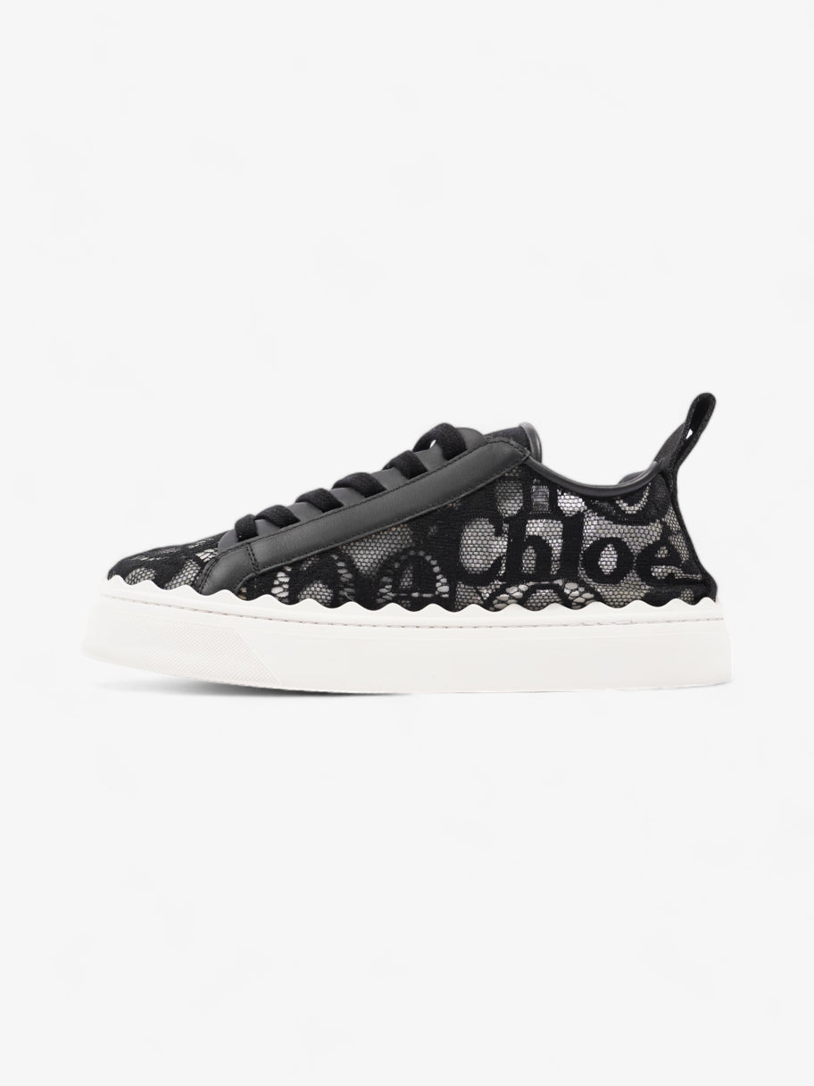 Chloe Lauren Sneaker Black / White Fabric EU 38 UK 5 Image 3