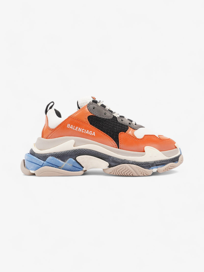  Balenciaga Triple S Orange / Blue / White Mesh EU 38 UK 5