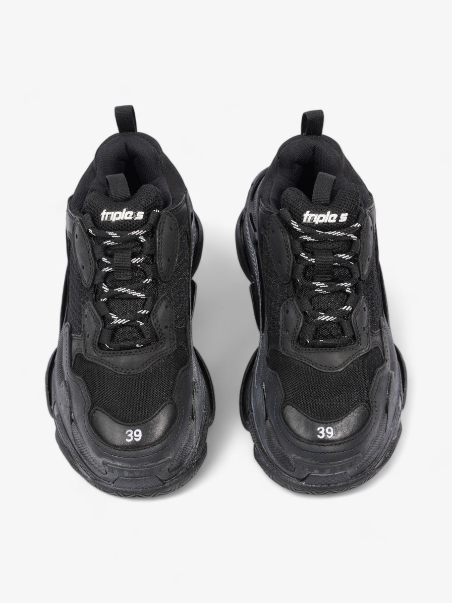 Balenciaga Triple S Black / White Mesh EU 39 UK 6 Image 8