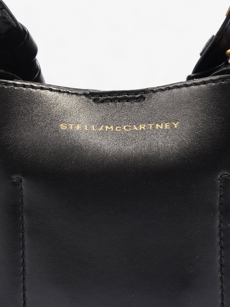  Stella McCartney Small Hobo Black Leather