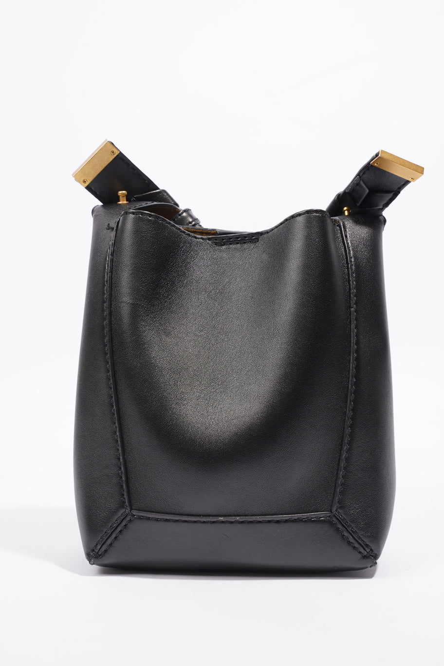 Stella McCartney Small Hobo Black Leather Image 4