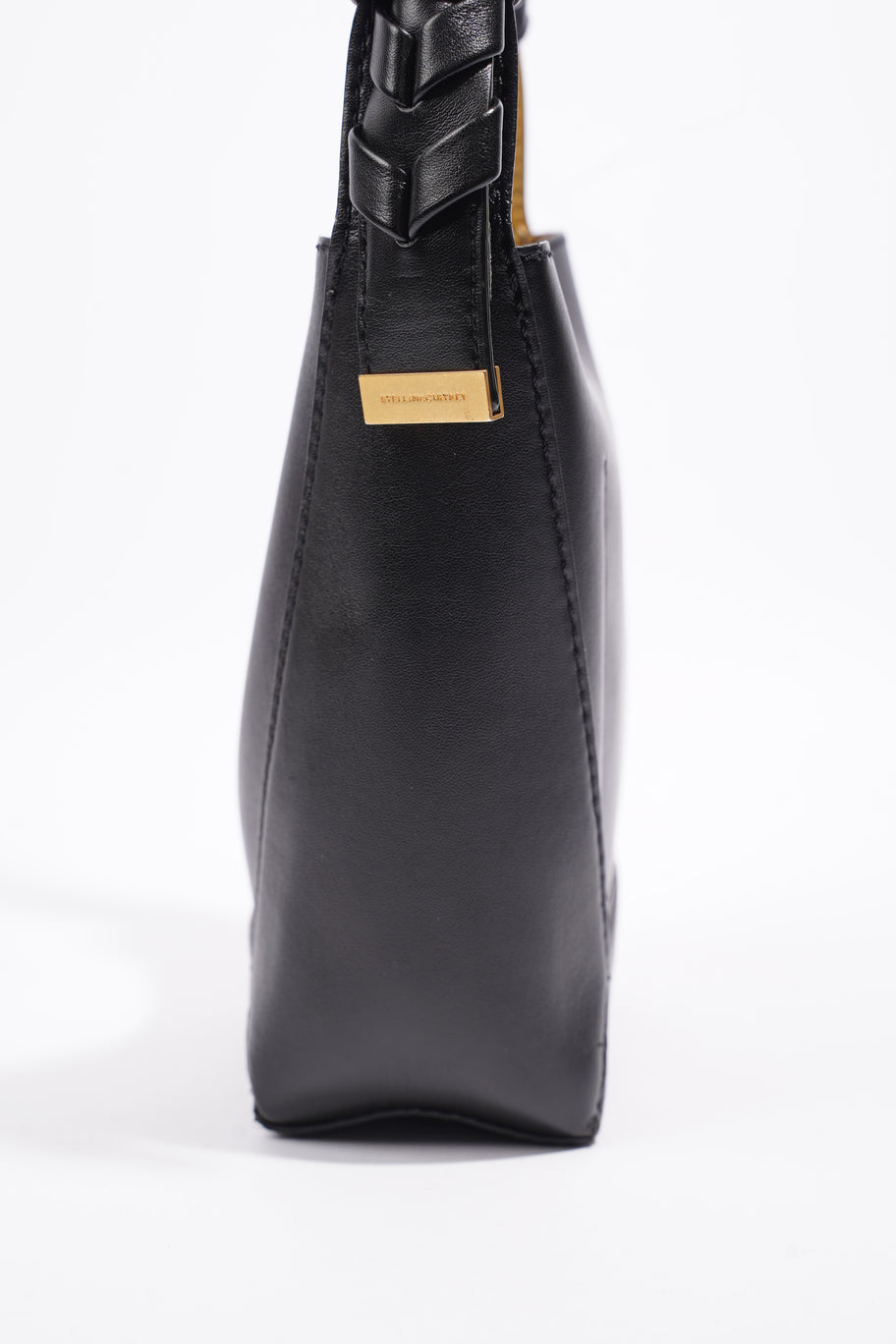 Stella McCartney Small Hobo Black Leather Image 5