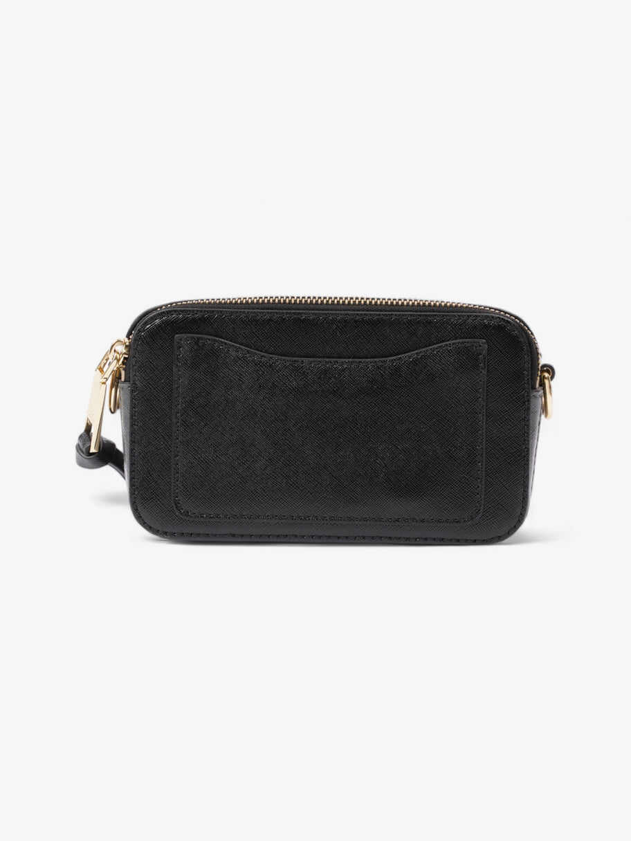 Marc Jacobs The Snapshot Black / White Saffiano Leather Image 4