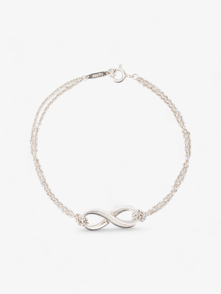 Infinity Bracelet Silver Silver Sterling Medium Image 1