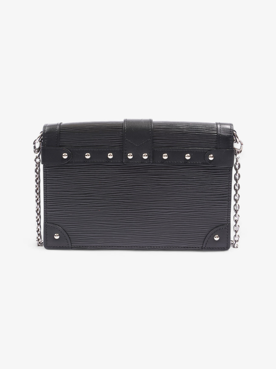 Louis Vuitton Trunk Chain Wallet Black Epi Leather Image 4