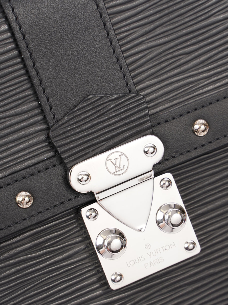 Louis Vuitton Trunk Chain Wallet Black Epi Leather Image 7