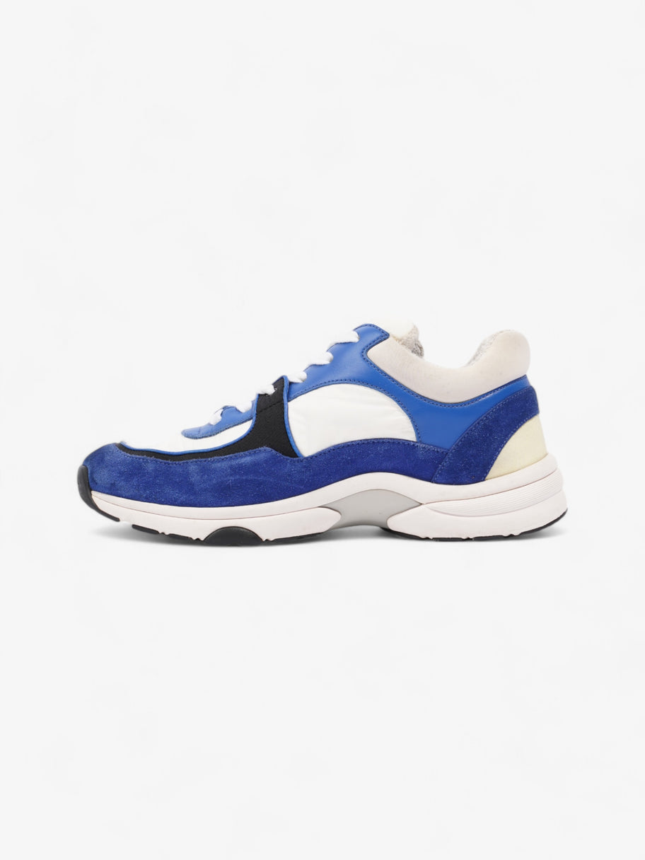 Chanel CC Runner White / Blue / Black Suede EU 37.5 UK 4.5 Image 3