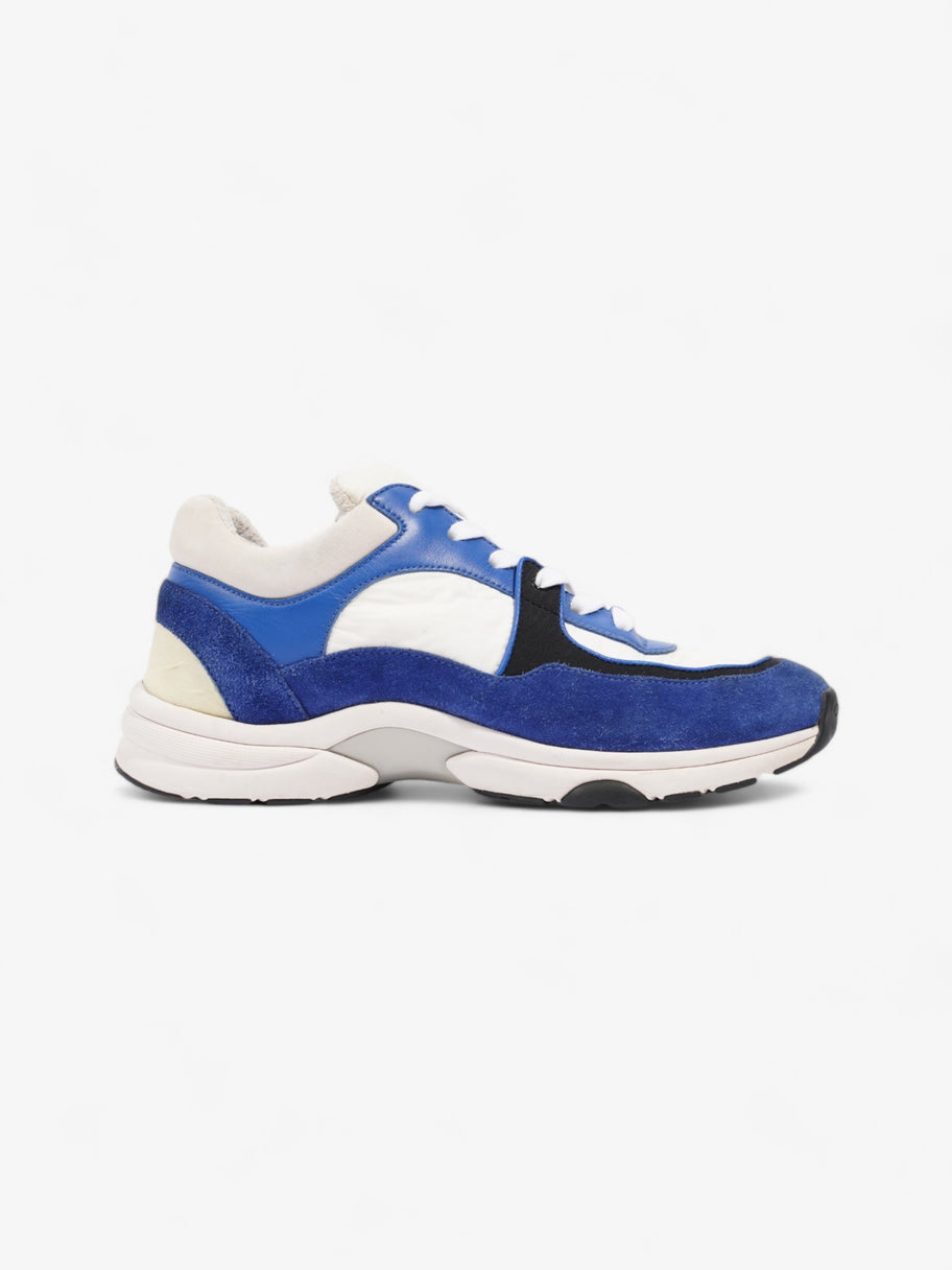 Chanel CC Runner White / Blue / Black Suede EU 37.5 UK 4.5 Image 4