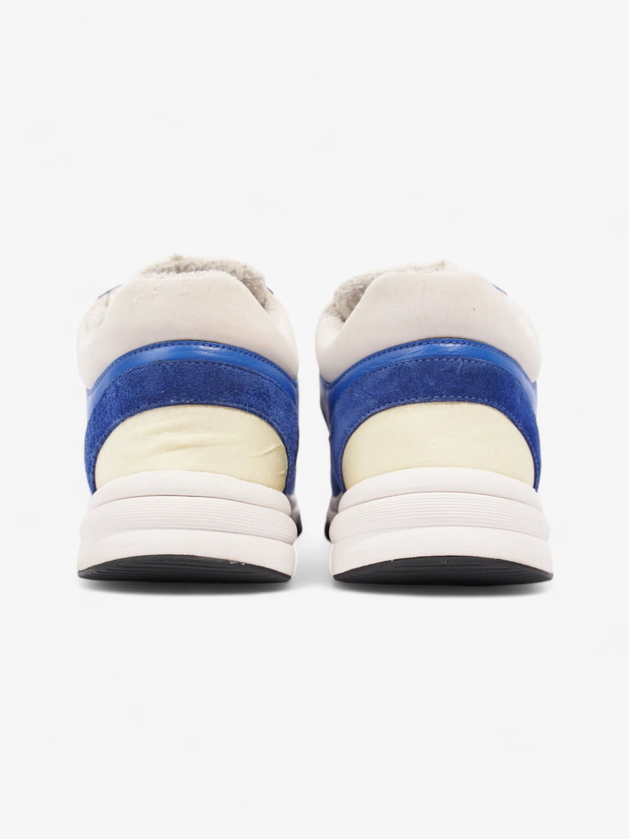 Chanel CC Runner White / Blue / Black Suede EU 37.5 UK 4.5 Image 6