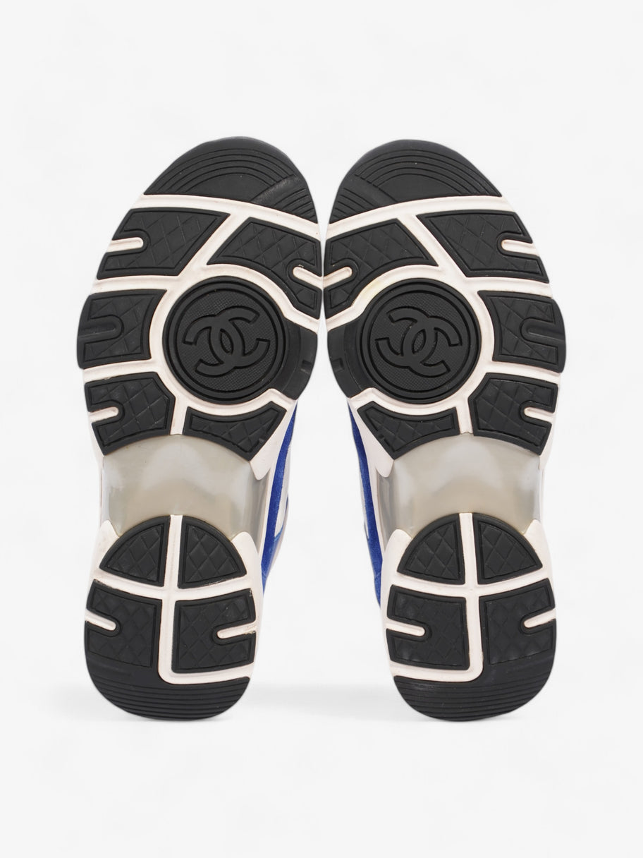 Chanel CC Runner White / Blue / Black Suede EU 37.5 UK 4.5 Image 7