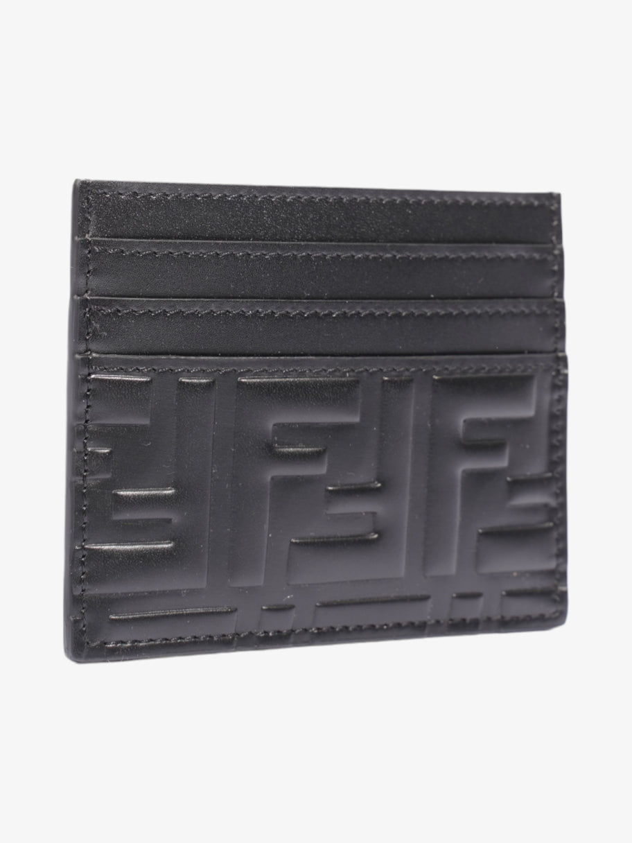 Fendi FF Cardholder Black Leather Image 3