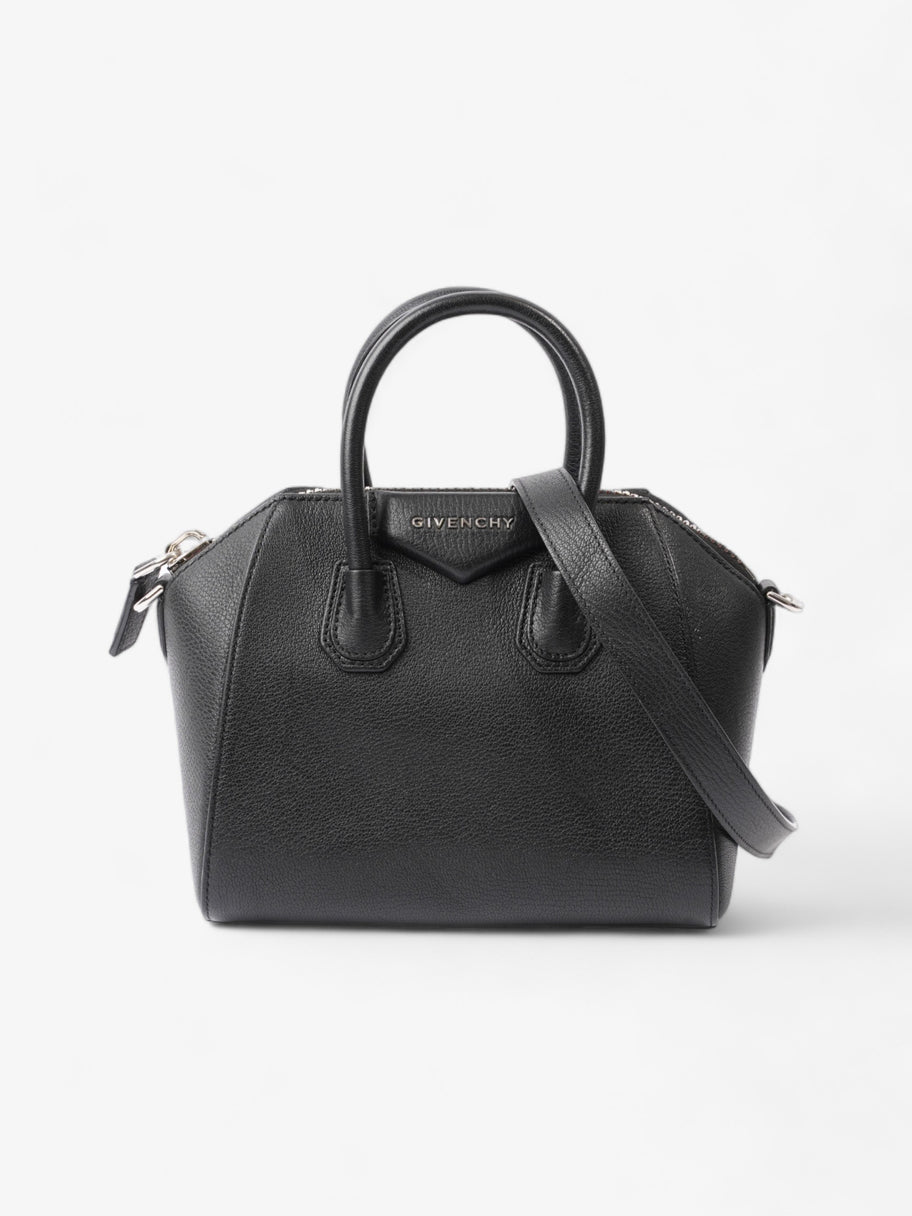 Antigona Mini Black Leather Image 1