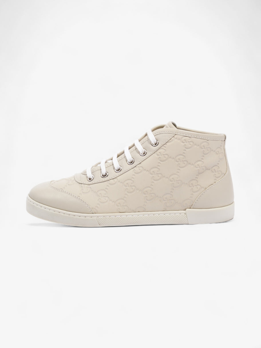 Gucci Guccissma High-tops Beige Leather EU 36 UK 3 Image 5